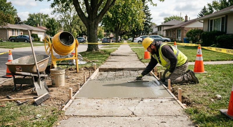 Concrete Installation in San Marcos, TX