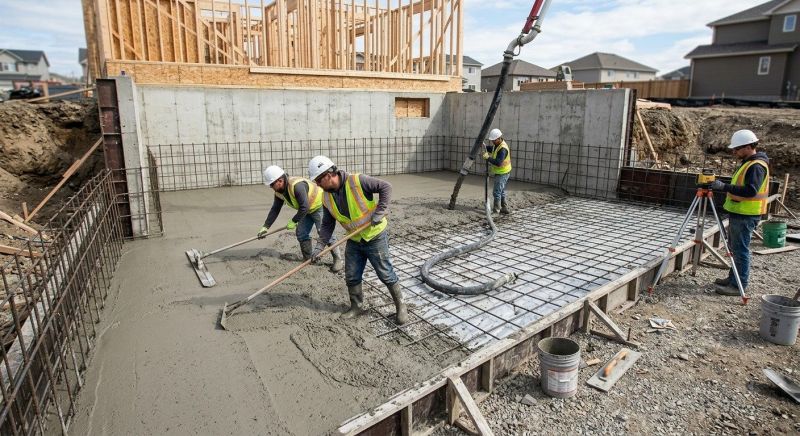 Basement Concrete Installation in Austin, TX