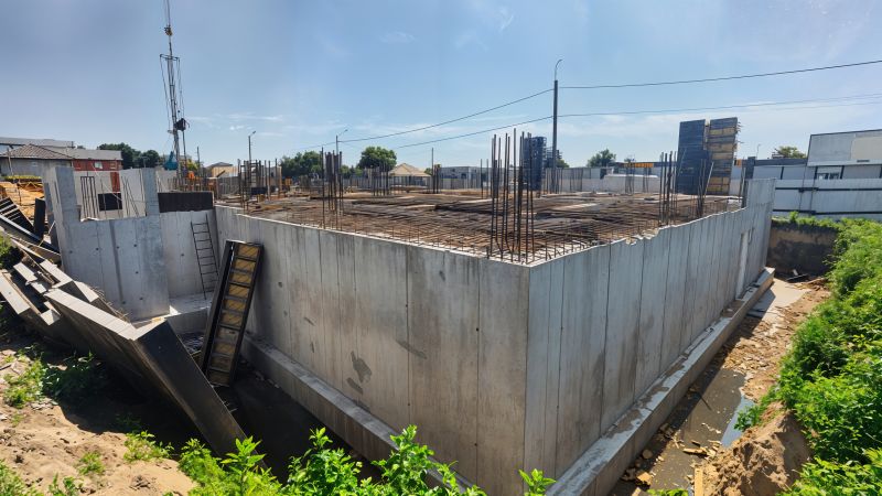 Commercial Slab Construction in Kyle, TX