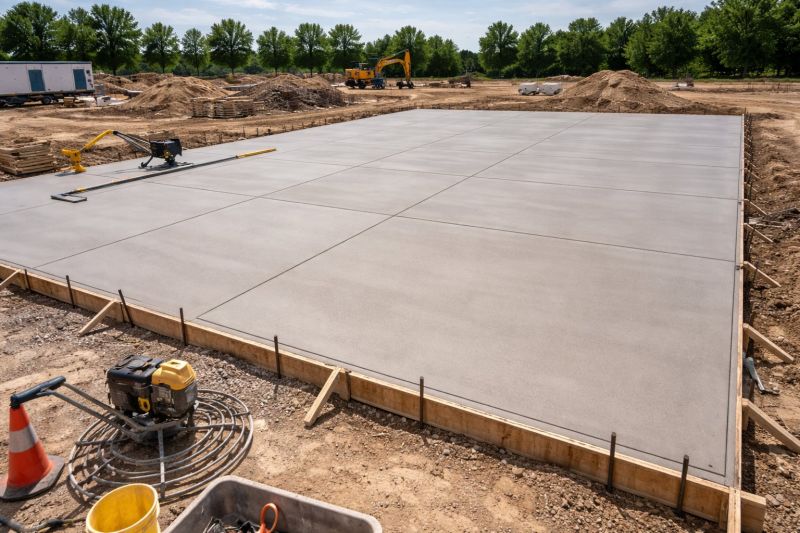 Commercial Slab Installation in Driftwood, TX