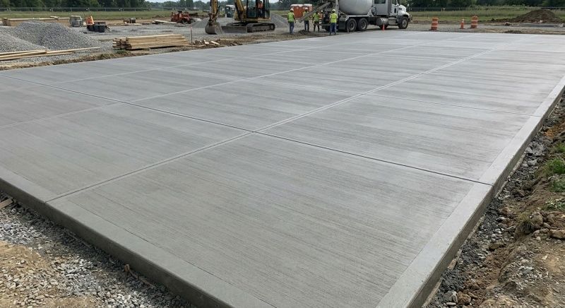 Commercial Slab Installation in San Marcos, TX