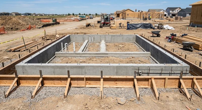 Foundation Construction in New Braunfels, TX