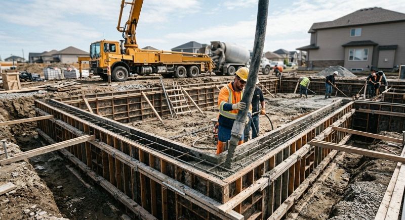 Foundation Wall Pouring in Austin, TX