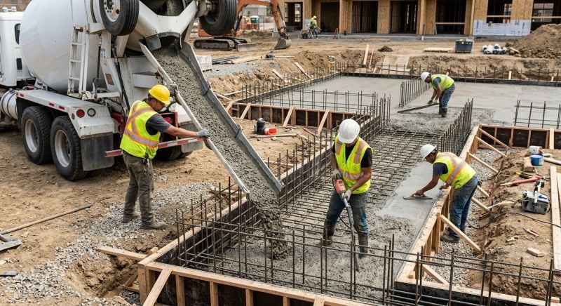 Foundation Wall Pouring in Comal County, TX